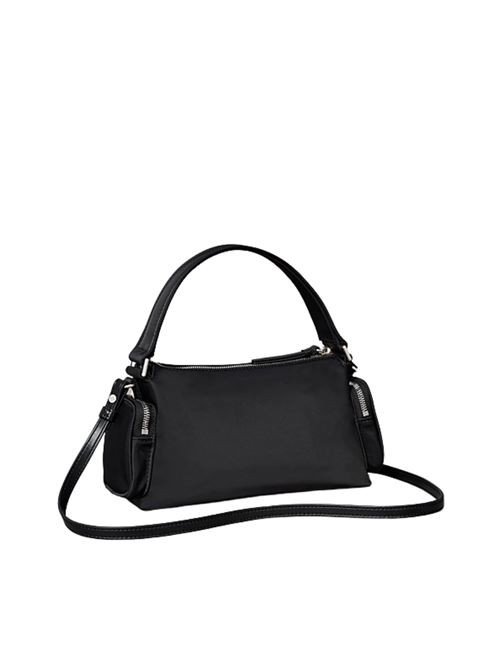 Borsa da spalla morbida in satin e nylon Calvin Klein | LV04F3132GUB1
